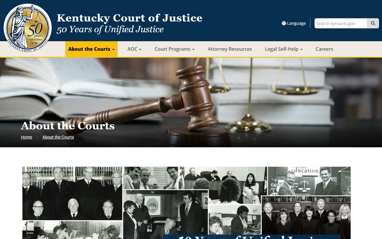 LaRue County Circuit Court records Kentucky court structure